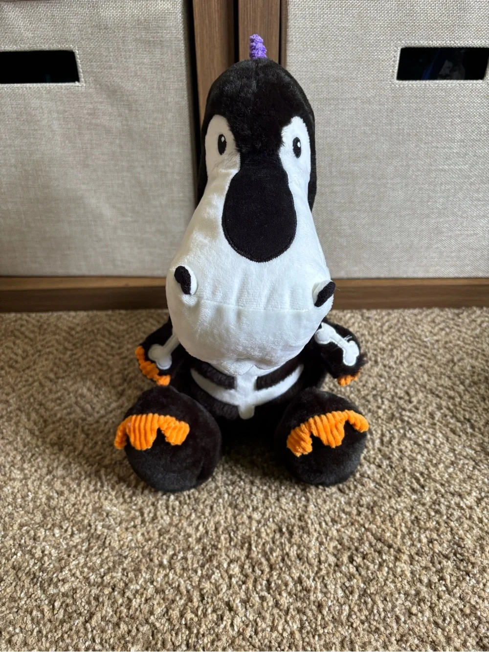 RETIRED Target Gigglescape Unicorn Witch and T-Rex Dino Skeleton Plush 13” Toys